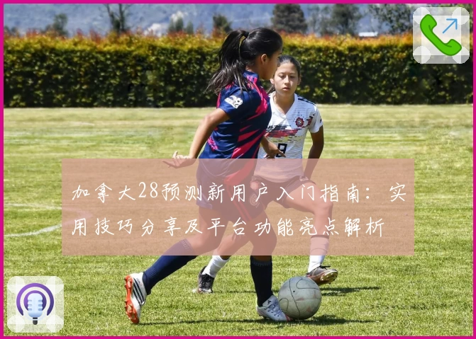 加拿大28预测新用户入门指南：实用技巧分享及平台功能亮点解析